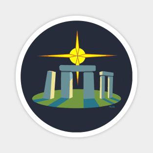 Stonehenge Solstice Magnet